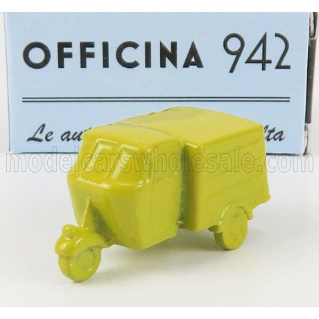 OFFICINA 942 PIAGGIO APE 150C 1956 - YELLOW 1/76