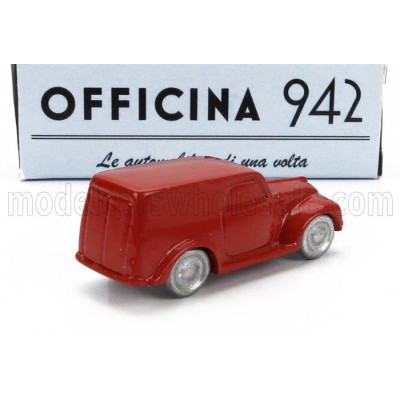 OFFICINA 942 FIAT 500C VAN FURGONCINO 1949 - RED 1/76