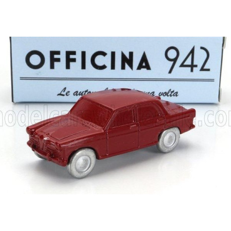 OFFICINA 942 ALFA ROMEO GIULIETTA Ti 1957 - RED 1/76