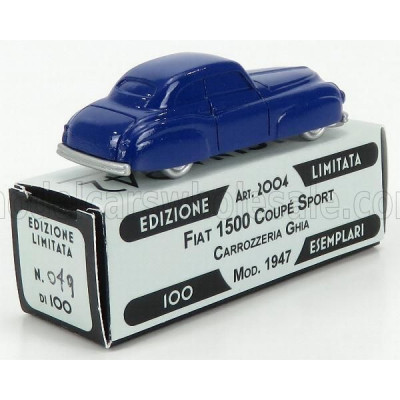 OFFICINA 942 FIAT 1500 GHIA COUPE GRAN SPORT 1947 - BLUE 1/76