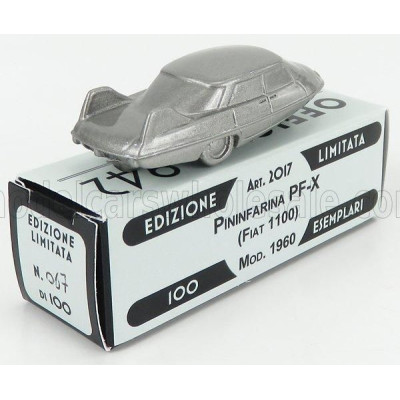 OFFICINA 942 FIAT 1100/103 PF-X PININFARINA 1960 - GREY 1/76