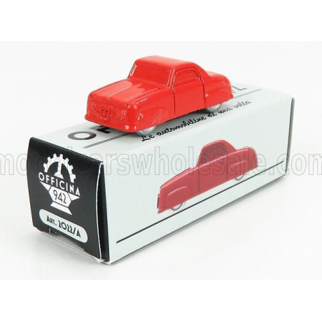OFFICINA 942 FIAT 500 BERLINETTA CARROZZERIA VIGNALE 1947 - RED 1/76