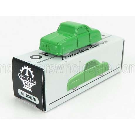 OFFICINA 942 FIAT 500 BERLINETTA CARROZZERIA VIGNALE 1947 - GREEN 1/76