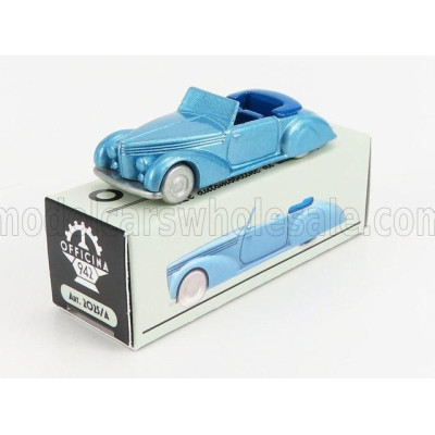 OFFICINA 942 FIAT 1500 CABRIOLET CARROZZERIA VIOTTI 1940 - LIGHT BLUE 1/76