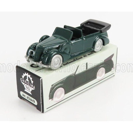 OFFICINA 942 FIAT 2800 TORPEDO DA PARATA CABRIOLET CARROZZERIA STAB. FARINA 1939 - GREEN 1/76