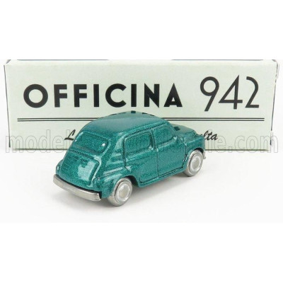 OFFICINA 942 FIAT 600 LUCCIOLA CARROZZERIA FRANCIS LOMBARDI 1957 - GREEN MET 1/76