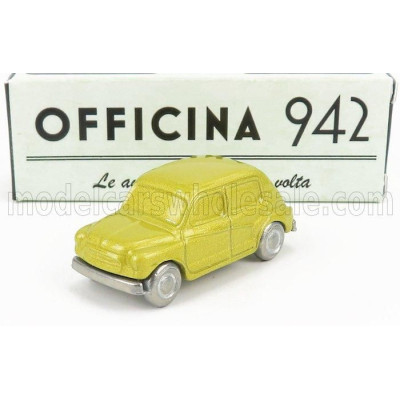 OFFICINA 942 FIAT 600 LUCCIOLA CARROZZERIA FRANCIS LOMBARDI 1957 - GOLD MET 1/76