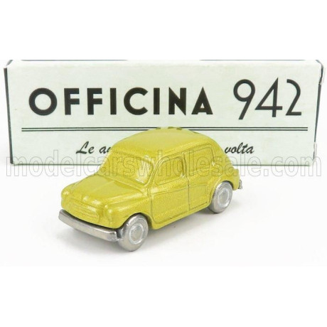OFFICINA 942 FIAT 600 LUCCIOLA CARROZZERIA FRANCIS LOMBARDI 1957 - GOLD MET 1/76