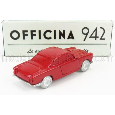OFFICINA 942 FIAT 1100 TV COUPE PININFARINA 1955 - RED MET 1/76