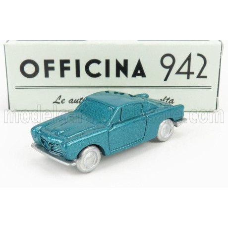 OFFICINA 942 FIAT 1100 TV COUPE PININFARINA 1955 - TURQUOISE MET 1/76