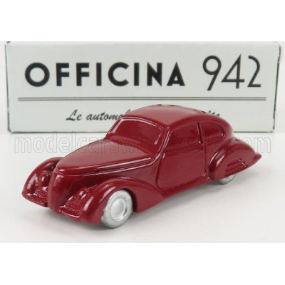 OFFICINA 942 FIAT 1500 BERLINETTA SUPERLEGGERA TOURING 1939 - RED 1/76