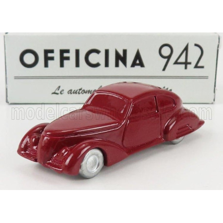 OFFICINA 942 FIAT 1500 BERLINETTA SUPERLEGGERA TOURING 1939 - RED 1/76