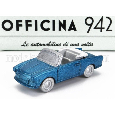OFFICINA 942 SIATA AMICA 56 SPIDER (BASE FIAT 600) 1956 - BLUE 1/76