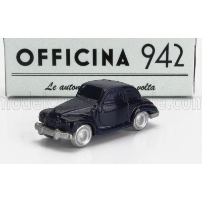 OFFICINA 942 FIAT 500C 4 POSTI CARROZZERIA ROLFO 1950 - BLUE 1/76