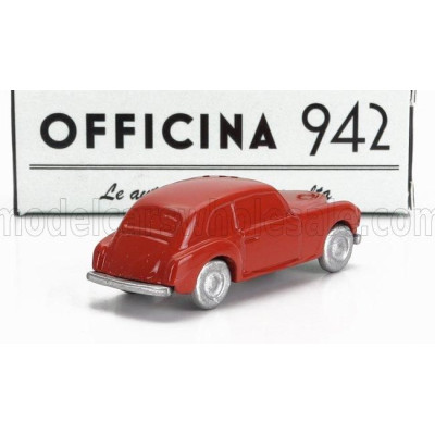 OFFICINA 942 FIAT 1100B BERLINA CARROZZERIA VIGNALE 1948 - RED 1/76