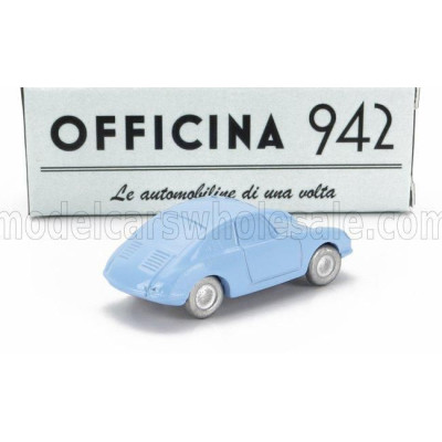 OFFICINA 942 FIAT 500 COUPE SPECIALE PININFARINA 1957 - LIGHT BLUE 1/76