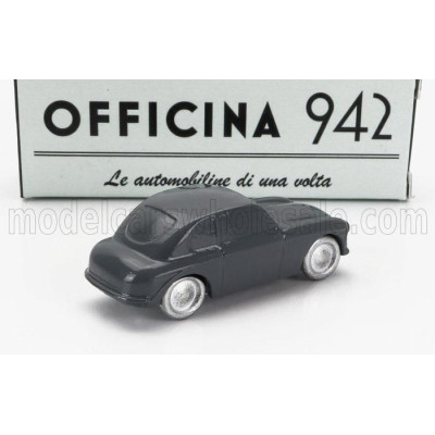 OFFICINA 942 FIAT 500 C PANORAMICA ZAGATO 1949 - GREY 1/76