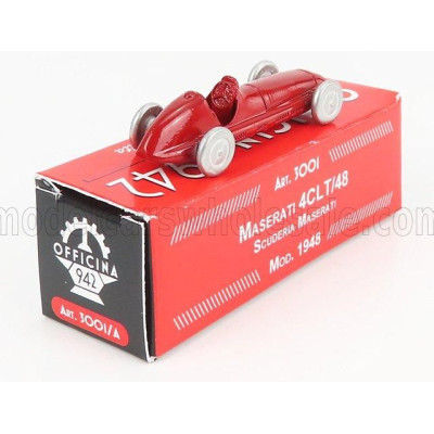 OFFICINA 942 MASERATI F1  4CLT/48 N 0 TEAM SCUDERIA MASERATI 1948 - RED 1/76