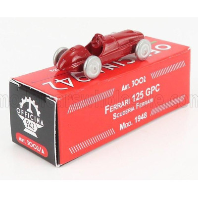 OFFICINA 942 FERRARI F1  125 GPC N 0 TEAM SCUDERIA FERRARI 1948 - RED 1/76