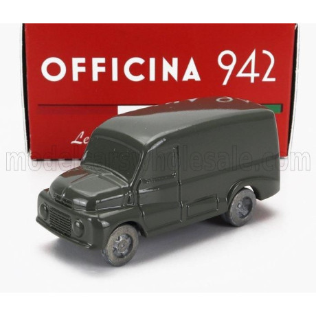 OFFICINA 942 FIAT 615N VAN ASSISTENZA TEAM SCUDERIA MASERATI 1952 1/76