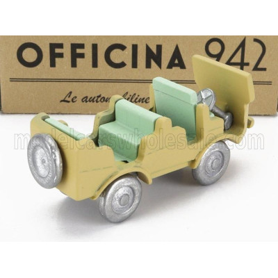 OFFICINA 942 OM FIAT AUTOCARRETTA 36DMP 1936 - MILITARY SAND 1/76
