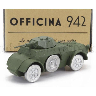 OFFICINA 942 FIAT ANSALDO TANK AB43 AUTOBLINDO 1943 - MILITARY GREEN 1/76