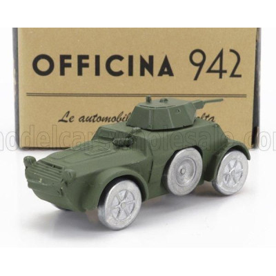 OFFICINA 942 FIAT ANSALDO TANK AB43 AUTOBLINDO 1943 - MILITARY GREEN 1/76