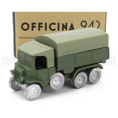 OFFICINA 942 FIAT SPA DOVUNQUE 35 TRUCK 3-ASSI 1935 - MILITARY GREEN 1/76