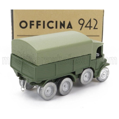 OFFICINA 942 FIAT SPA DOVUNQUE 35 TRUCK 3-ASSI 1935 - MILITARY GREEN 1/76