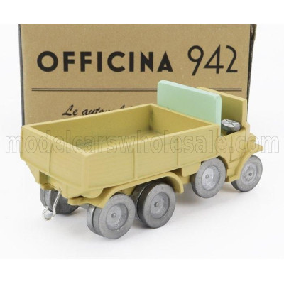 OFFICINA 942 FIAT SPA DOVUNQUE 35 TRUCK 3-ASSI 1935 - MILITARY SAND 1/76
