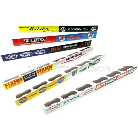 OFFICINA 942 ACCESSORIES TRANSENNE PER GRAN PREMIO - BARRIERS FOR GP - VARIOUS 1/76