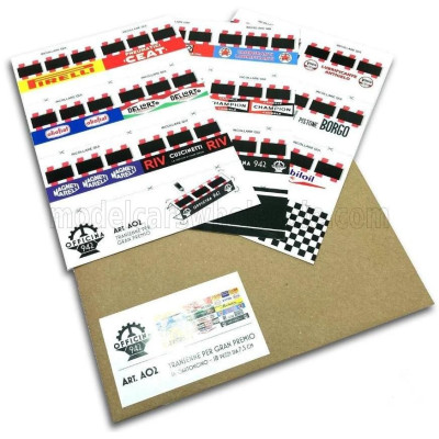 OFFICINA 942 ACCESSORIES TRANSENNE PER GRAN PREMIO - BARRIERS FOR GP - VARIOUS 1/76