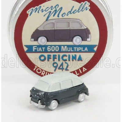 OFFICINA 942 FIAT 600 MULTIPLA 1956 - 2 TONE GREY 1/160