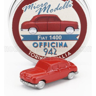 OFFICINA 942 FIAT 1400 1950 - RED 1/160