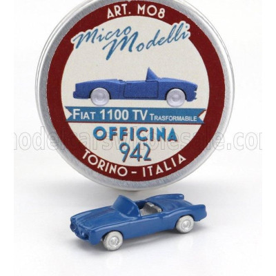 OFFICINA 942 FIAT 1100/103 TRASFORMABILE CABRIOLET OPEN 1953 - BLUE 1/160