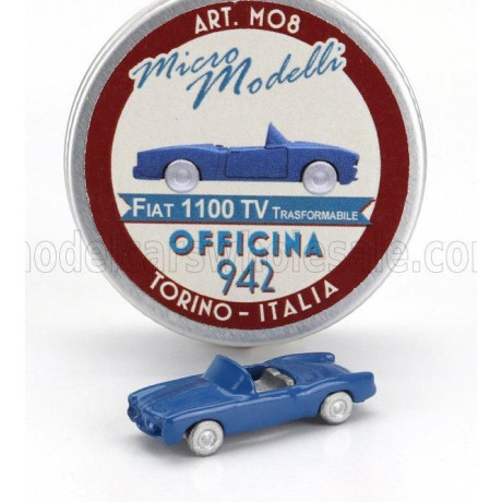 OFFICINA 942 FIAT 1100/103 TRASFORMABILE CABRIOLET OPEN 1953 - BLUE 1/160