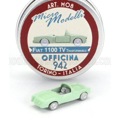 OFFICINA 942 FIAT 1100/103 TRASFORMABILE CABRIOLET OPEN 1953 - GREEN 1/160