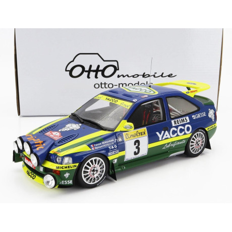 OTTO MOBILE FORD ENGLAND ESCORT RS COSWORTH TEAM ALLIANCE YACCO (night version) N 3 WINNER RALLY MONTECARLO 1996 P.BERNARDINI -