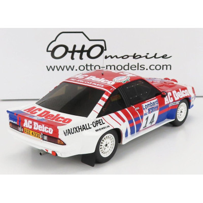 OTTO MOBILE OPEL MANTA 400 R TEAM EURO OPEL N 14 RALLY RAC LOMBARD 1985 J.McRAE - I.GRINDROD - RED BLUE WHITE 1/18