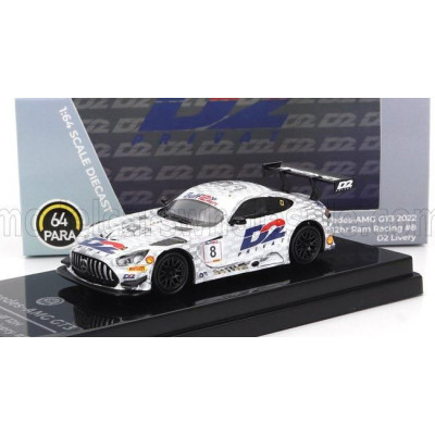 PARAGON MODELS MERCEDES BENZ GT3 AMG EVO TEAM RAM RACING N 8 12h GULF 2022 MIKAEL GRENIER - IAN LOGGIE - MORGAN TILLBROOK - WHIT