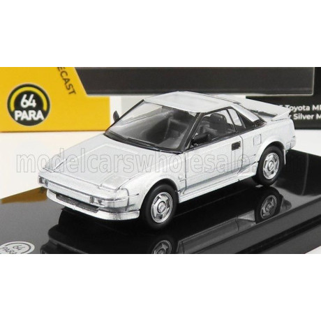 PARAGON MODELS TOYOTA MR2 MKI 1985 - SILVER 1/64