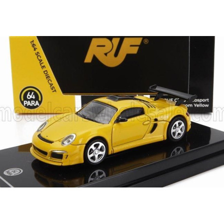 PARAGON MODELS PORSCHE GT RUF CTR3 CLUBSPORT LHD 2012 - YELLOW 1/64