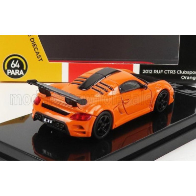 PARAGON MODELS PORSCHE GT RUF CTR3 CLUBSPORT 2012 - ORANGE 1/64