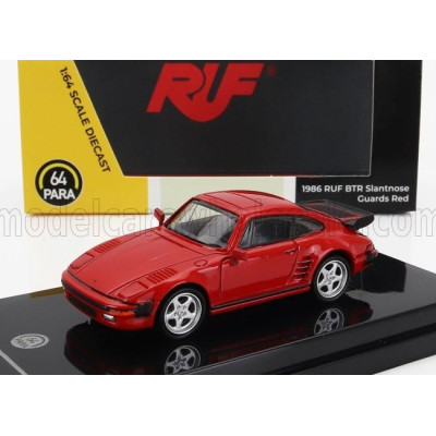 PARAGON MODELS PORSCHE 911 930 RUF BTR SLANTNOSE LHD 1986 - RED 1/64
