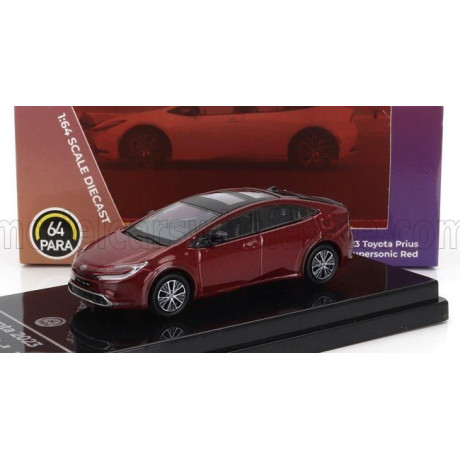 PARAGON MODELS TOYOTA PRIUS LHD 2023 - RED MET 1/64