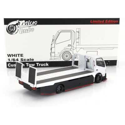 PEAKO ISUZU CUSTOM TOW TRUCK 1993 SOCCORSO STRADALE - CARRO ATTREZZI - WRECKER ROAD SERVICE - CAR TRANSPORTER - WHITE 1/64