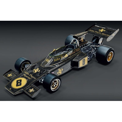 POCHER LOTUS F1  72D FORD JPS N 32 WORLD CHAMPION WINNER BRITISH GP 1972 EMERSON FITTIPALDI - BLACK 1/8