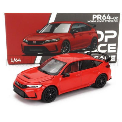 POP RACE LIMITED HONDA CIVIC TYPE-R (FL5) 2020 - RED 1/64