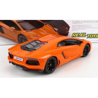 RE EL TOYS LAMBORGHINI AVENTADOR LP700-4 2011 - ORANGE 1/14