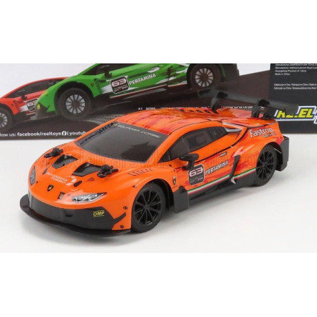 RE EL TOYS LAMBORGHINI HURACAN GT3 N 63 RACING 2019 - ORANGE 1/24